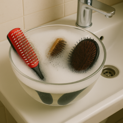 Cura e manutenzione delle spazzole per capelli ricci